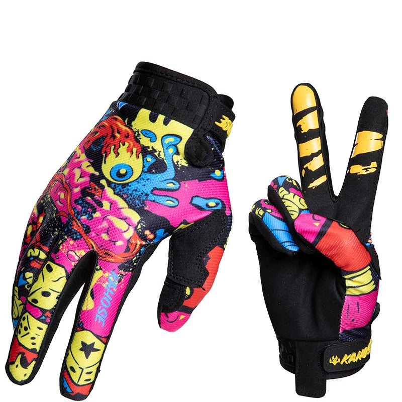 MTB Mountain Bicycle Motorcycle Racing Gloves MX Motocross Gloves Full Finger Cycling Gloves Bike Accessories