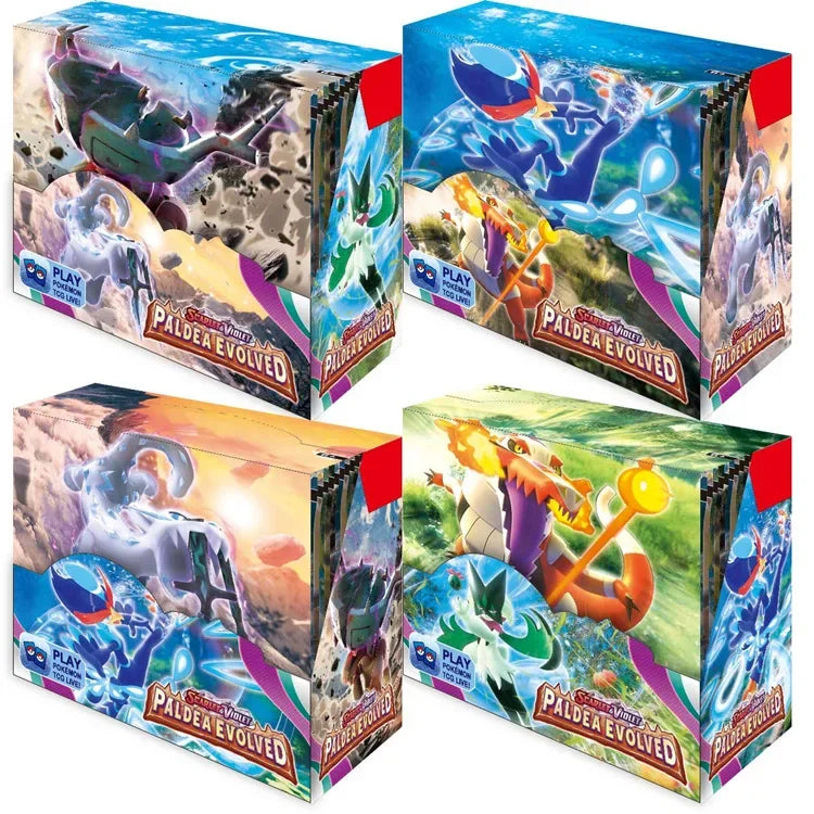 New Pokemon English Collection Card 360 Pokemon Booster Card Pack Sword and Shield Series Blind Box Pet Pokemon Flash Card