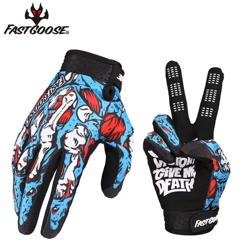 MTB Mountain Bicycle Motorcycle Racing Gloves MX Motocross Gloves Full Finger Cycling Gloves Bike Accessories