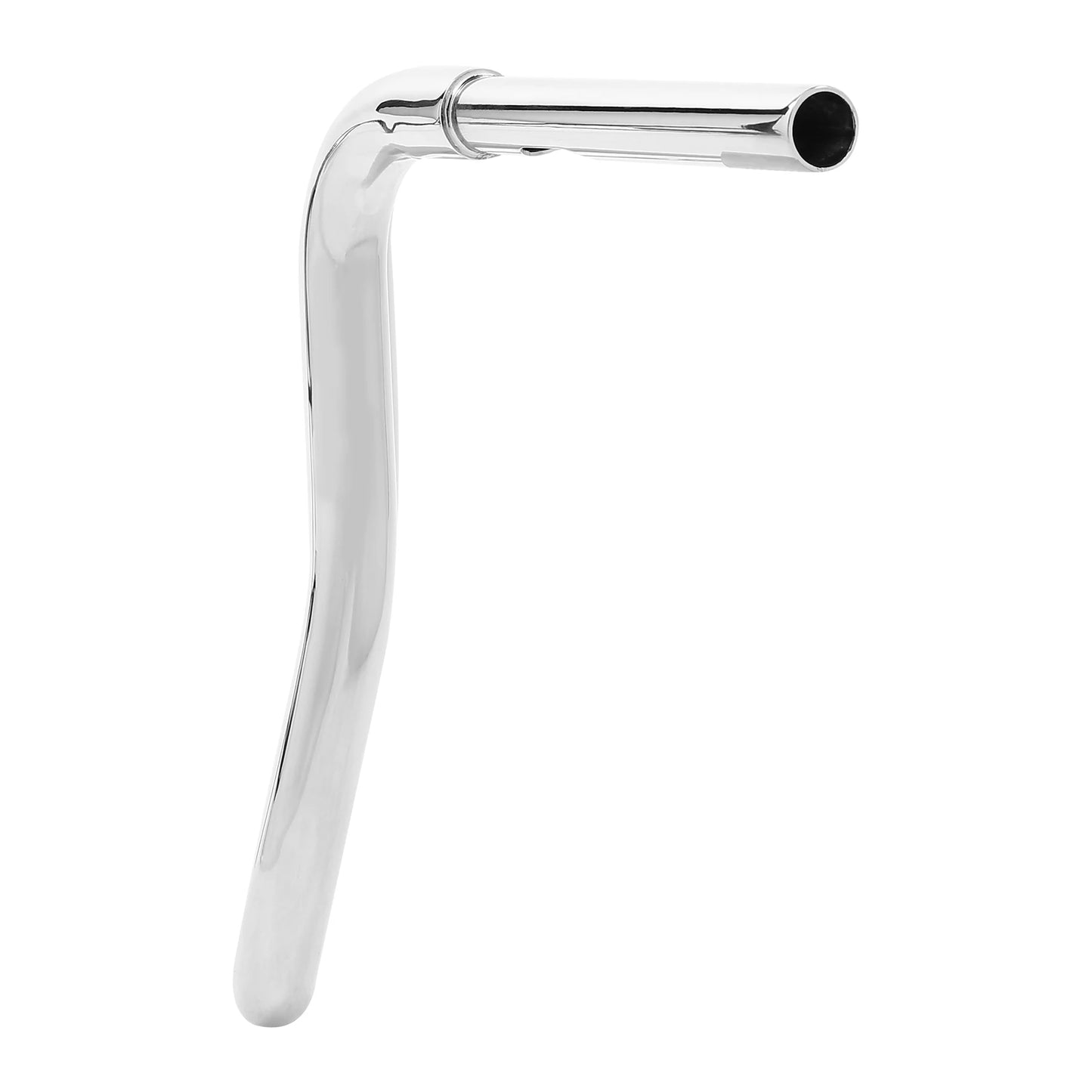 Motorcycle 12 14 16 18" inch Rise 1-1/4" Ape Hanger Curved Handlebar For Harley Sportster XL FLST FXST Custom