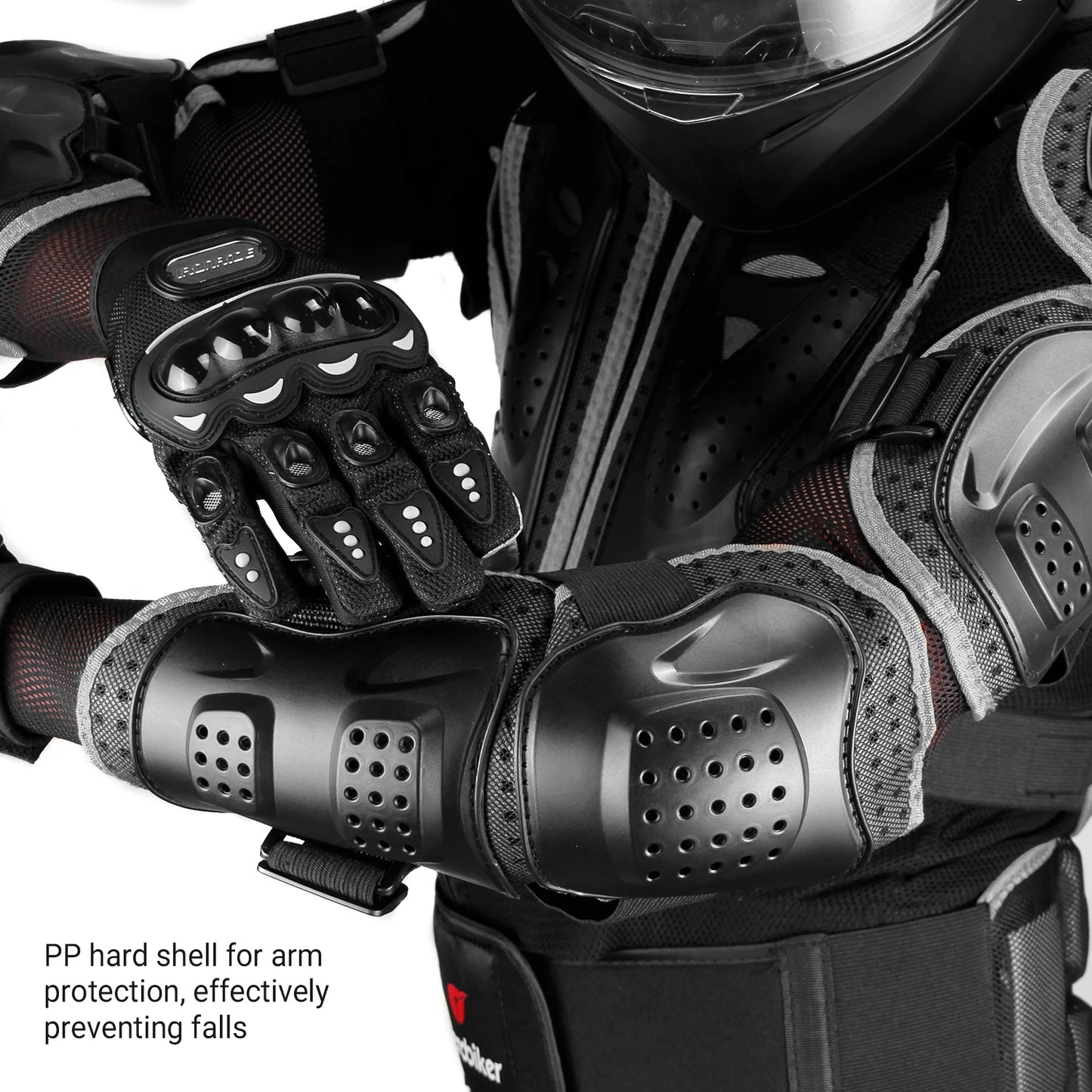 New Motorcycle Armor Men's Anti Fall Anti Collision Anti Scratch Motorcycle Armor Outdoor Cycling Armor Clothes Armor Pants