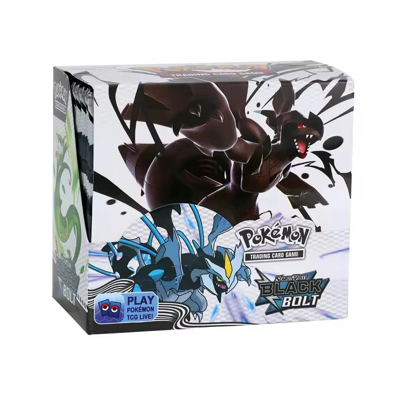 New Pokemon English Collection Card 360 Pokemon Booster Card Pack Sword and Shield Series Blind Box Pet Pokemon Flash Card