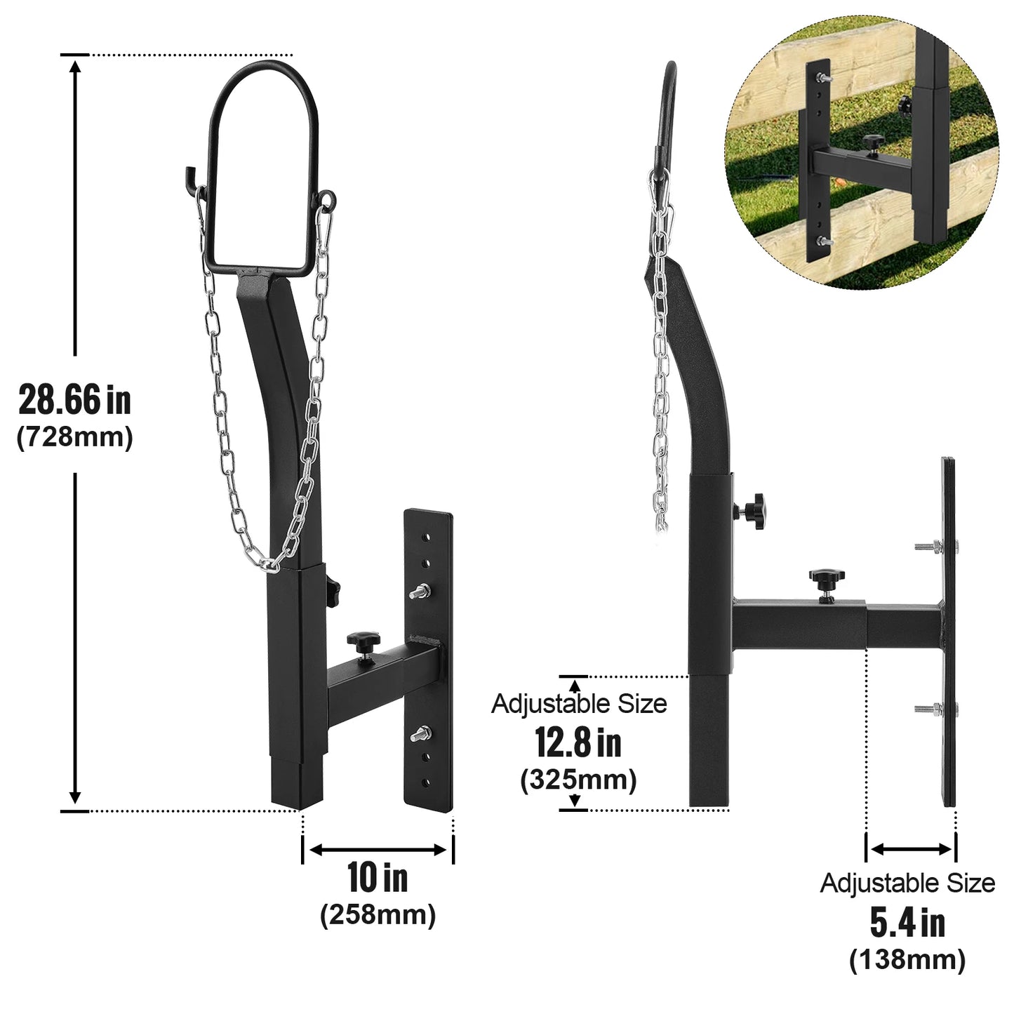 Goat Sheep Stand 51x23in Livestock Stand Metal Livestock Milking and Shearing Stand 21" to 33" Adjustable Height White
