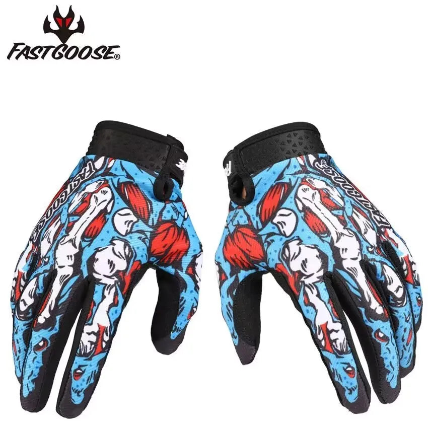 MTB Mountain Bicycle Motorcycle Racing Gloves MX Motocross Gloves Full Finger Cycling Gloves Bike Accessories