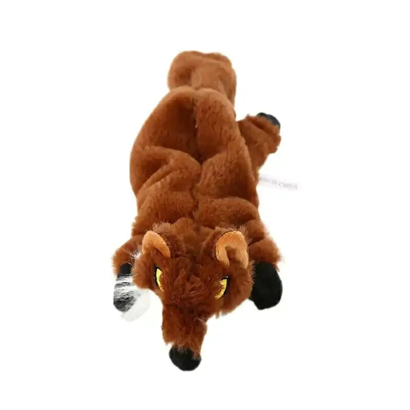 2 Pack Squeaky Dog Toys for Small Medium Large Dogs Durable Plush Noise Making Puppy Chew Toys Interactive Soft Doggy Play