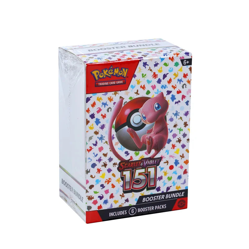 Pokemon Card v10 Booster bundle Destined Rivals Prismatic Evolutions Scarlet Violet 151 English ME01 Booster Cards Toys Gifts