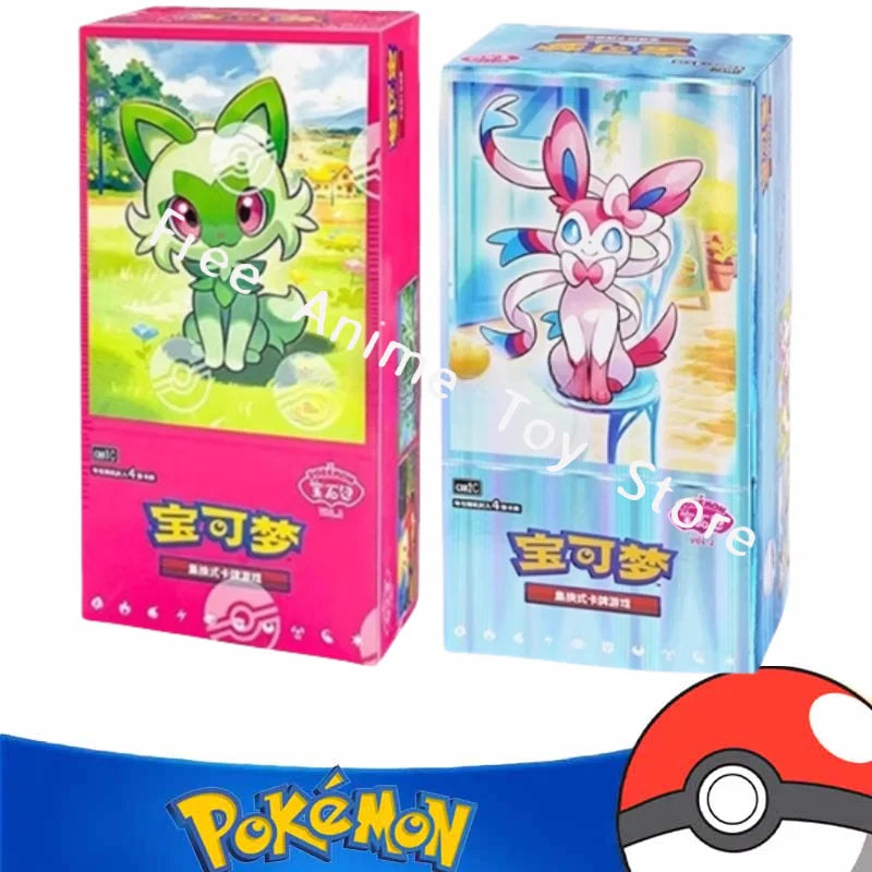 Pokemon Cards Original Trading PTCG Simplified Chinese 151 Gem Bag V1 V2 Supplementary Pack Collection of Cards Child Gift
