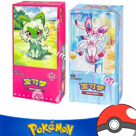 Pokemon Cards Original Trading PTCG Simplified Chinese 151 Gem Bag V1 V2 Supplementary Pack Collection of Cards Child Gift