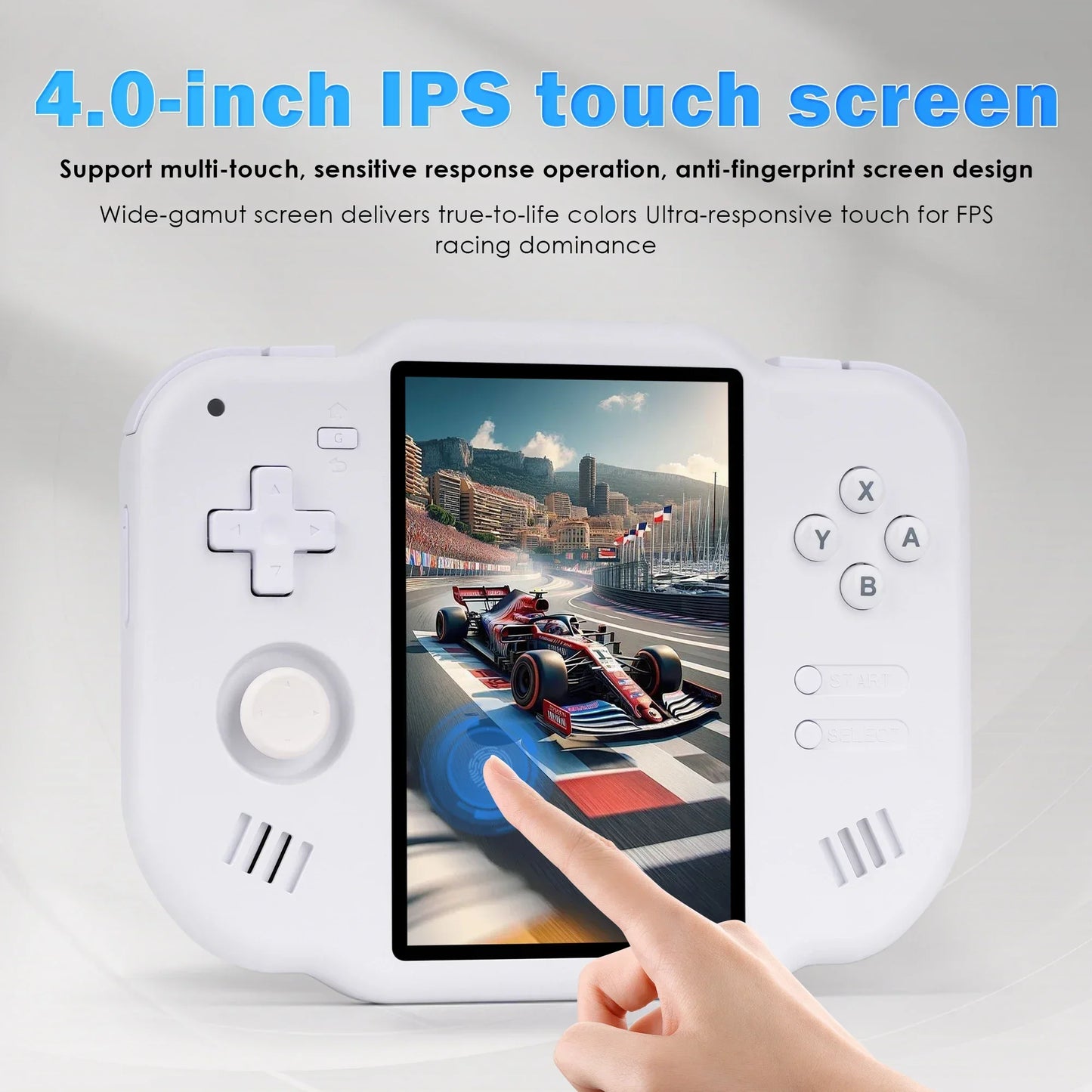 AMPOWN Magicx ZERO 40 Video Game Console 4''IPS Touch Screen Android System A133P Support Wifi Bluetooth Vibration Motor for NDS