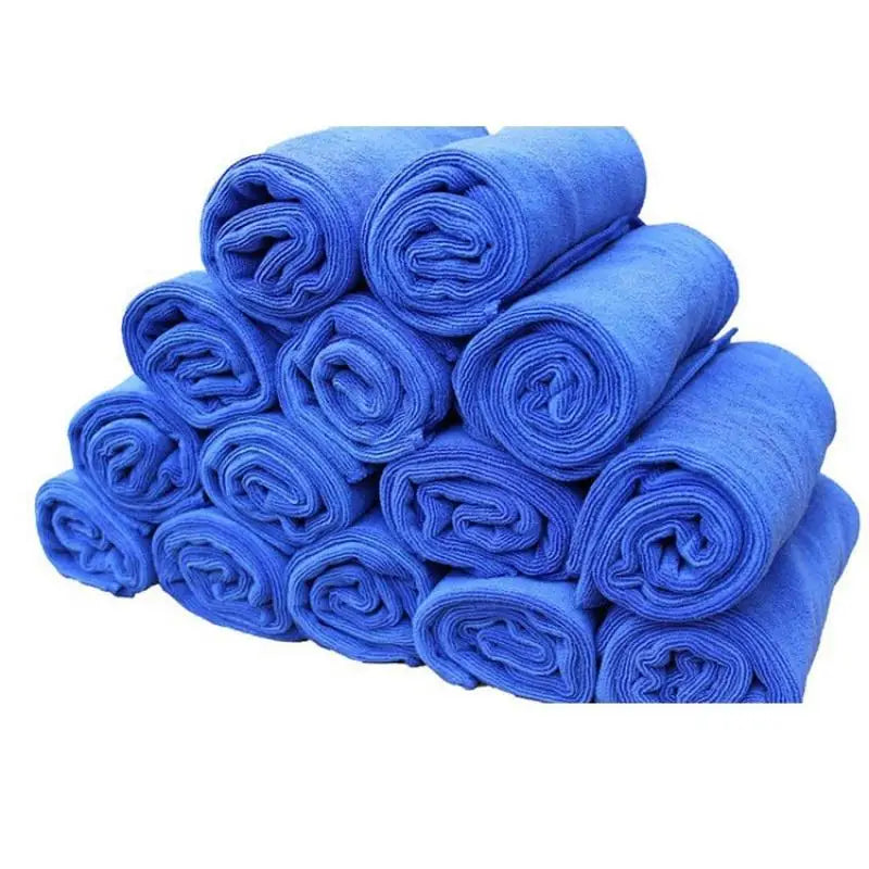 20PCS 30*30 General Cleaning Towel Soft Microfiber Car Cleaning Towel Drying Cloth Hemming Wash Towel Water Suction Polishing