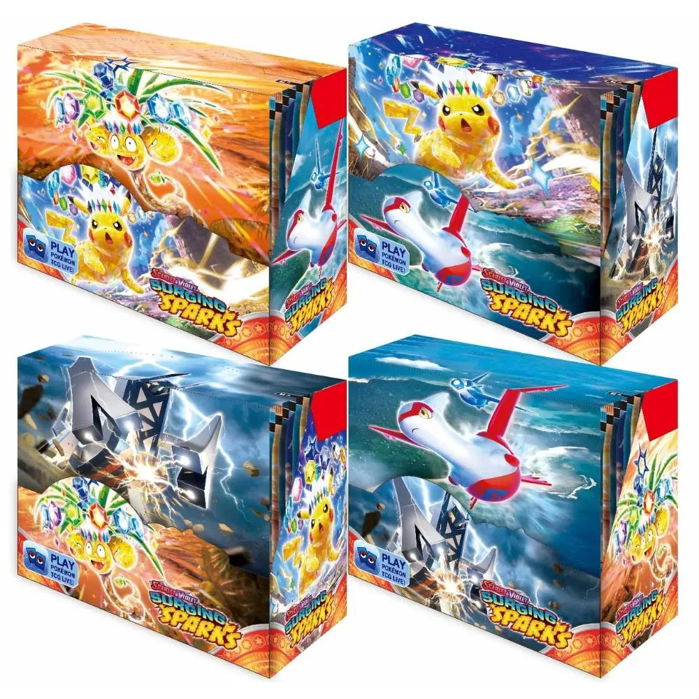New Pokemon English Collection Card 360 Pokemon Booster Card Pack Sword and Shield Series Blind Box Pet Pokemon Flash Card