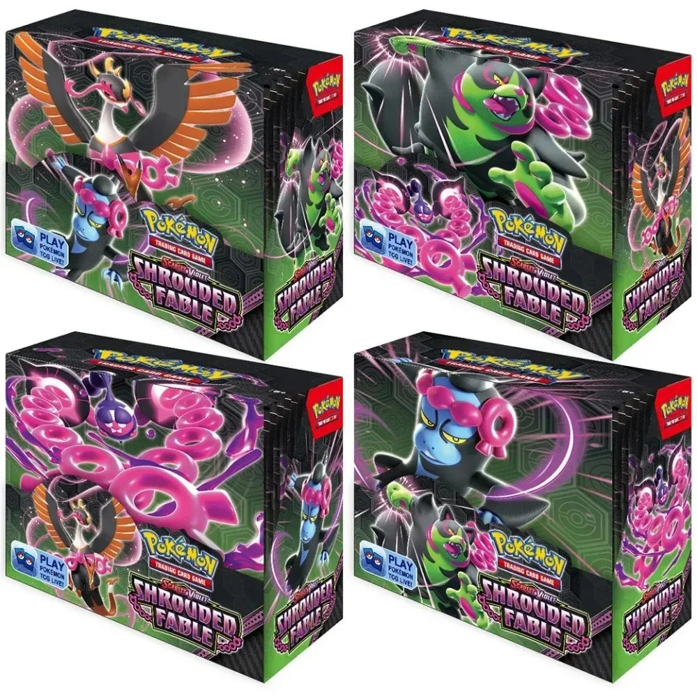 New Pokemon English Collection Card 360 Pokemon Booster Card Pack Sword and Shield Series Blind Box Pet Pokemon Flash Card