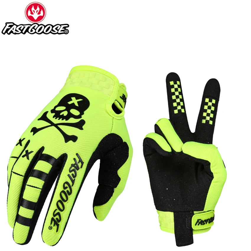 MTB Mountain Bicycle Motorcycle Racing Gloves MX Motocross Gloves Full Finger Cycling Gloves Bike Accessories