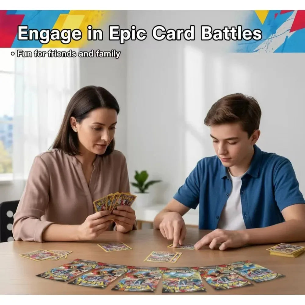 New Pokemon English Collection Card 360 Pokemon Booster Card Pack Sword and Shield Series Blind Box Pet Pokemon Flash Card