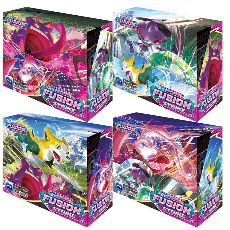 New Pokemon English Collection Card 360 Pokemon Booster Card Pack Sword and Shield Series Blind Box Pet Pokemon Flash Card
