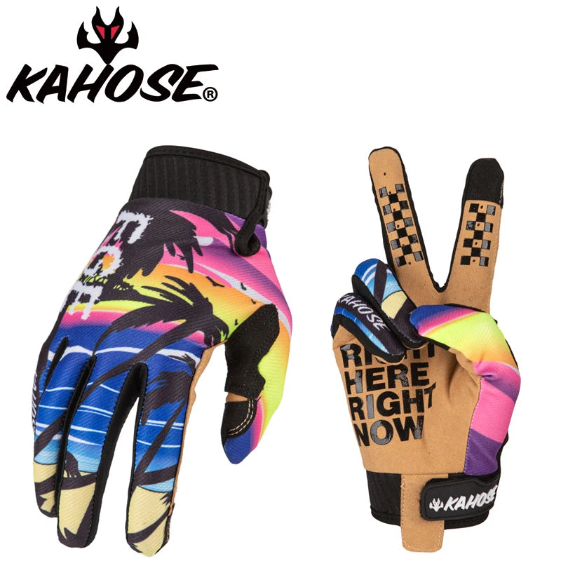 MTB Mountain Bicycle Motorcycle Racing Gloves MX Motocross Gloves Full Finger Cycling Gloves Bike Accessories