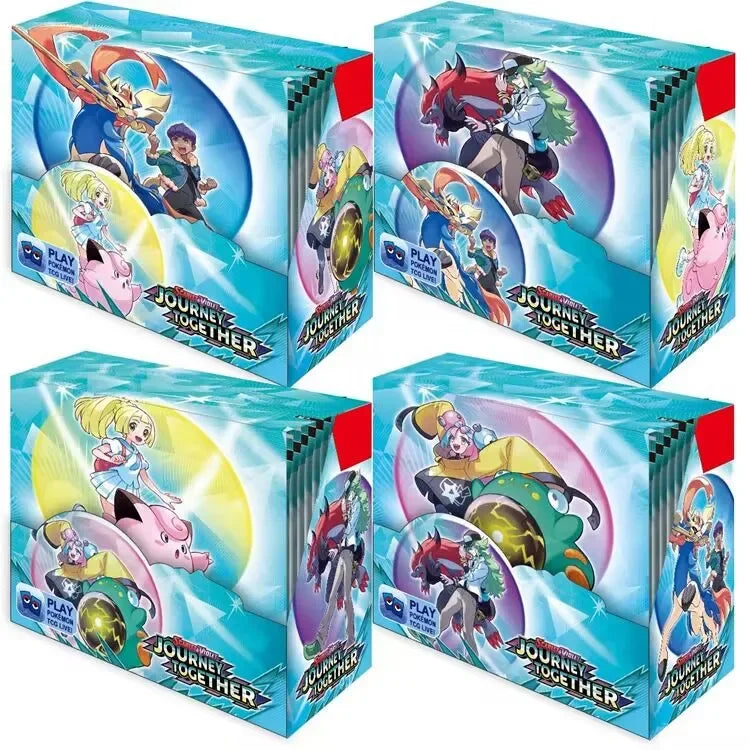 New Pokemon English Collection Card 360 Pokemon Booster Card Pack Sword and Shield Series Blind Box Pet Pokemon Flash Card