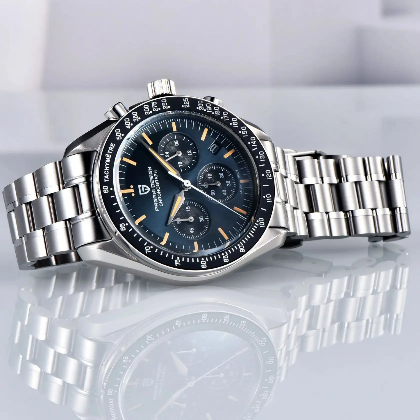 2026 New PAGANI DESIGN Tribute to CK2998 Moon Watch Retro Luxury Quartz Watches For Men Stainless steel Sport Chronograph Man