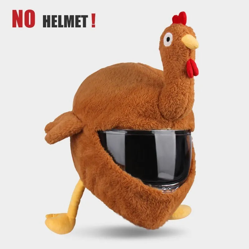 Motorcycle Helmet Cover Cartoon Plush Helmets Hat With Crazy Large Flexible Ears Funny Helmet Protective Case For Riding