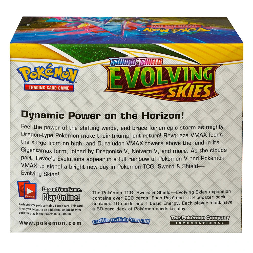 360Pcs English Pokémon TCG: Sword Shield Evolving Skies Booster Box Pokemon trade card 36 Pack Box Ready to ship