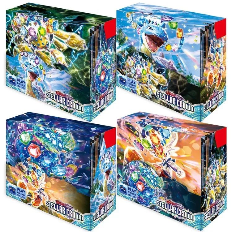 New Pokemon English Collection Card 360 Pokemon Booster Card Pack Sword and Shield Series Blind Box Pet Pokemon Flash Card