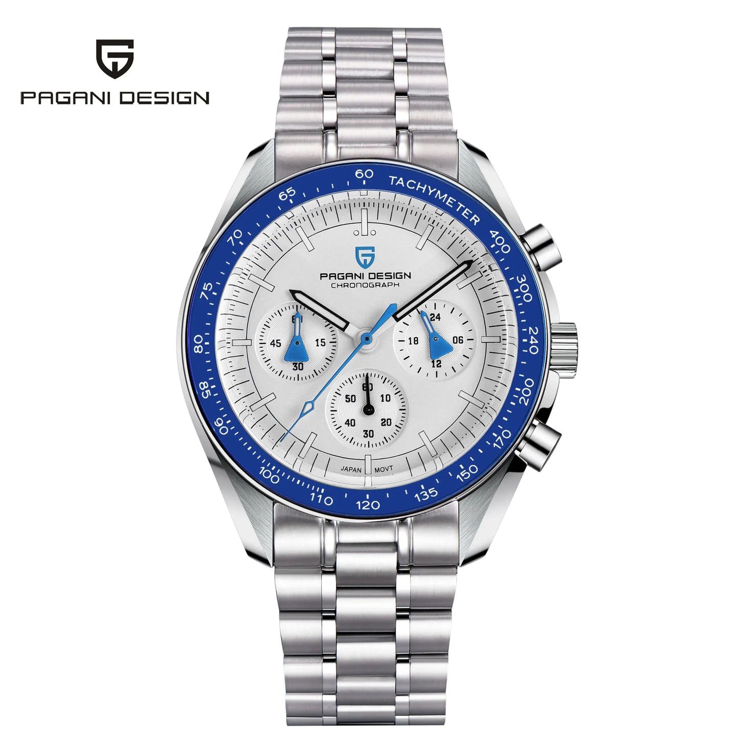 2026 New PAGANI DESIGN Tribute to CK2998 Moon Watch Retro Luxury Quartz Watches For Men Stainless steel Sport Chronograph Man