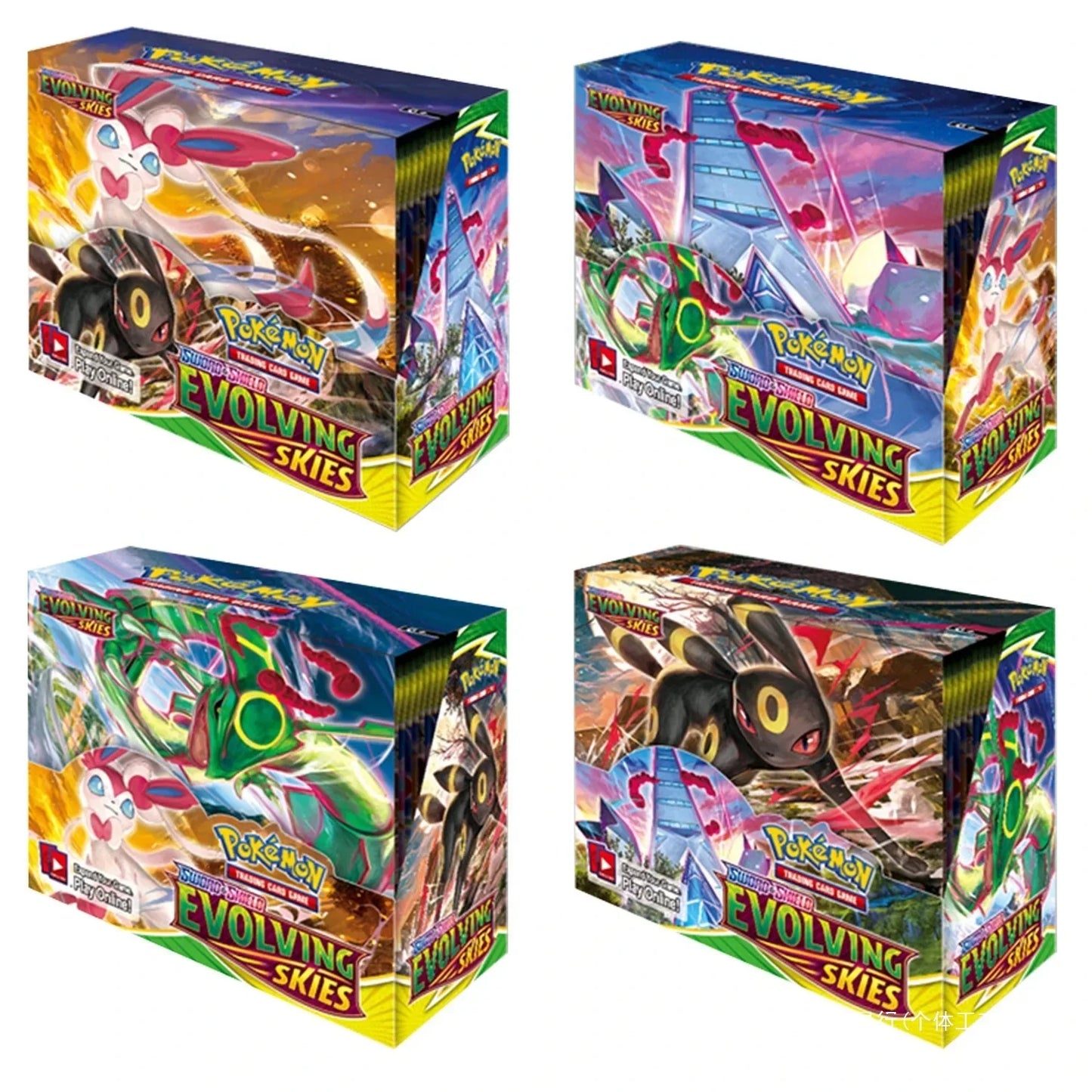 New Pokemon English Collection Card 360 Pokemon Booster Card Pack Sword and Shield Series Blind Box Pet Pokemon Flash Card
