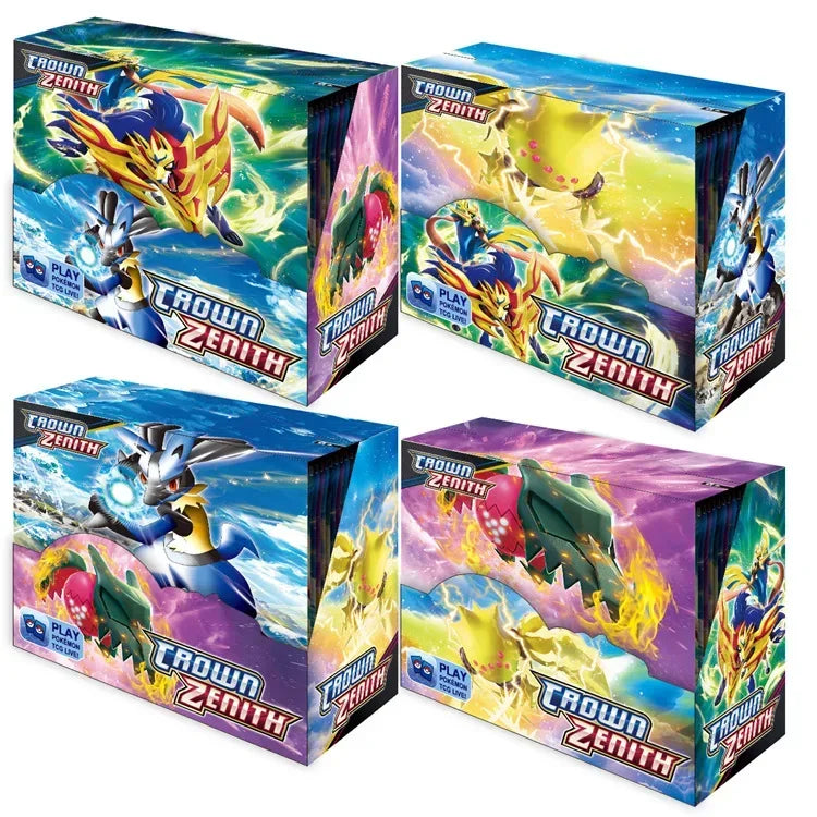 New Pokemon English Collection Card 360 Pokemon Booster Card Pack Sword and Shield Series Blind Box Pet Pokemon Flash Card