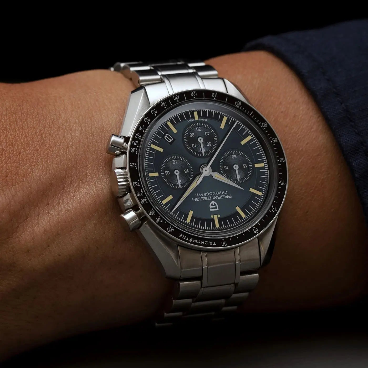 2026 New PAGANI DESIGN Tribute to CK2998 Moon Watch Retro Luxury Quartz Watches For Men Stainless steel Sport Chronograph Man