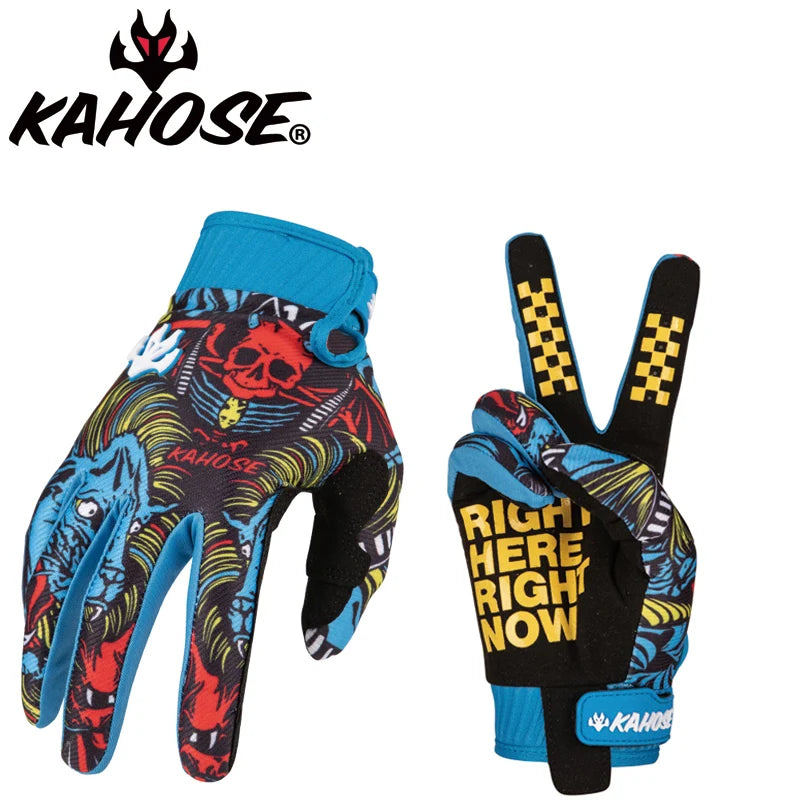 MTB Mountain Bicycle Motorcycle Racing Gloves MX Motocross Gloves Full Finger Cycling Gloves Bike Accessories