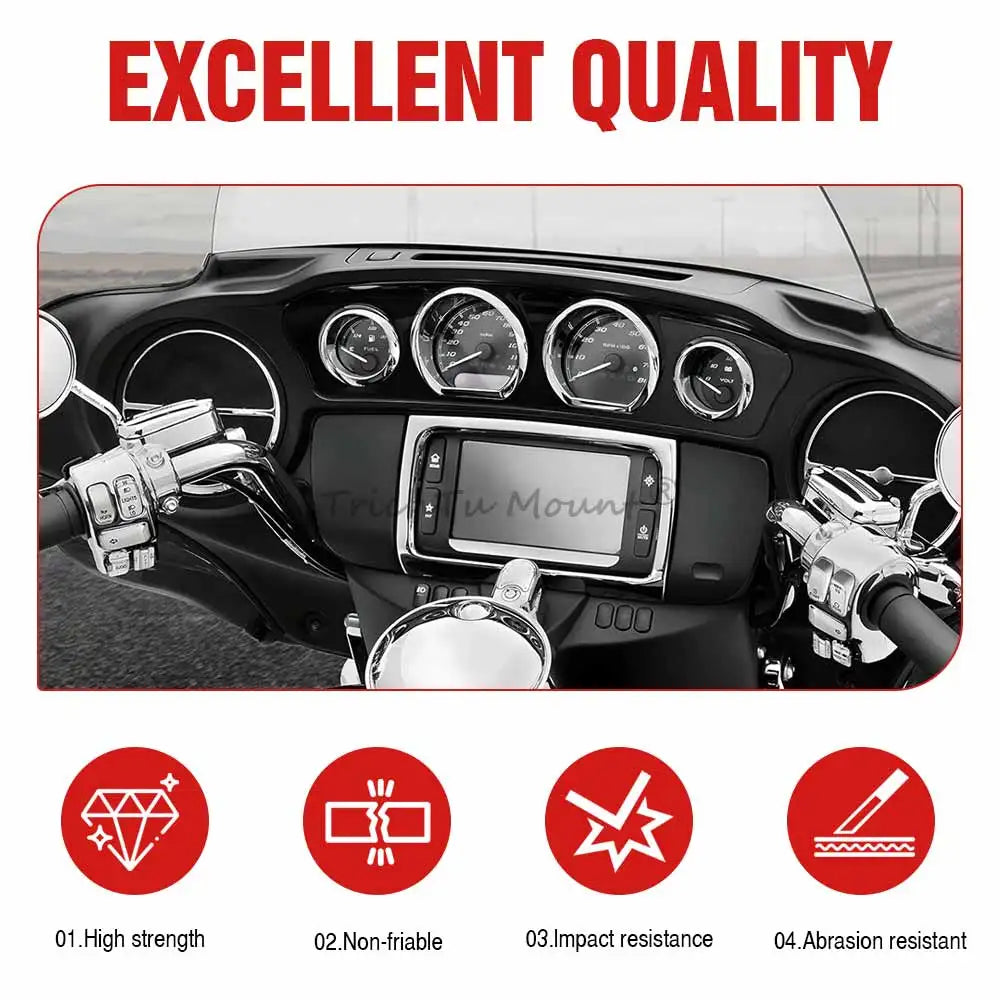 Motorcycle Handlebar Controls Switch Caps Cover Switch Housings For Harley Road King Electra Tri Glide Ultra Classic 1996-2013